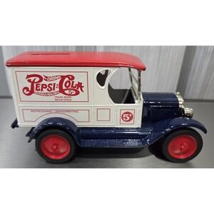 ERTL Diecast Pepsi 1923 Chevy delivery van Coin Bank 1192 Ltd Edition 6"  no key